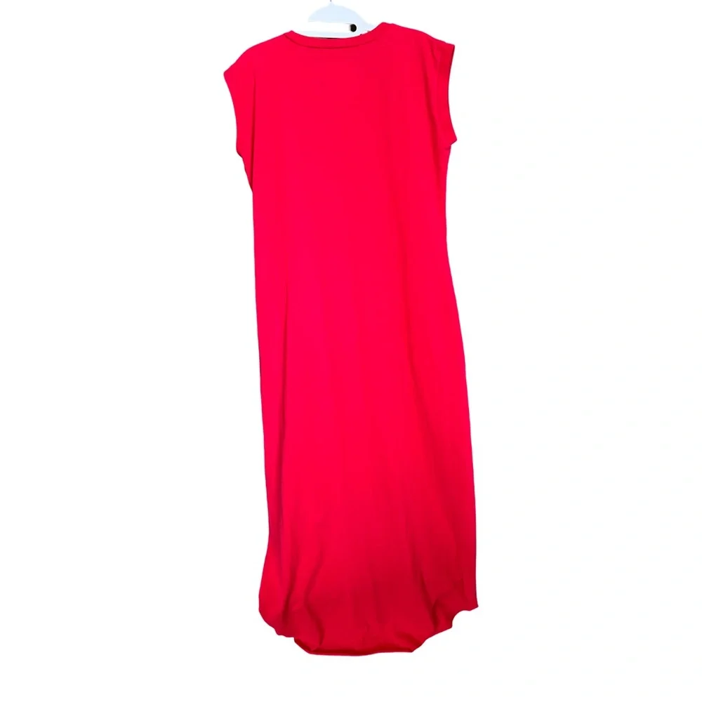 Frank & Eileen NWOT Cory Vintage Muscle Tee Dress Double Decker Red Size M - Picture 4 of 5